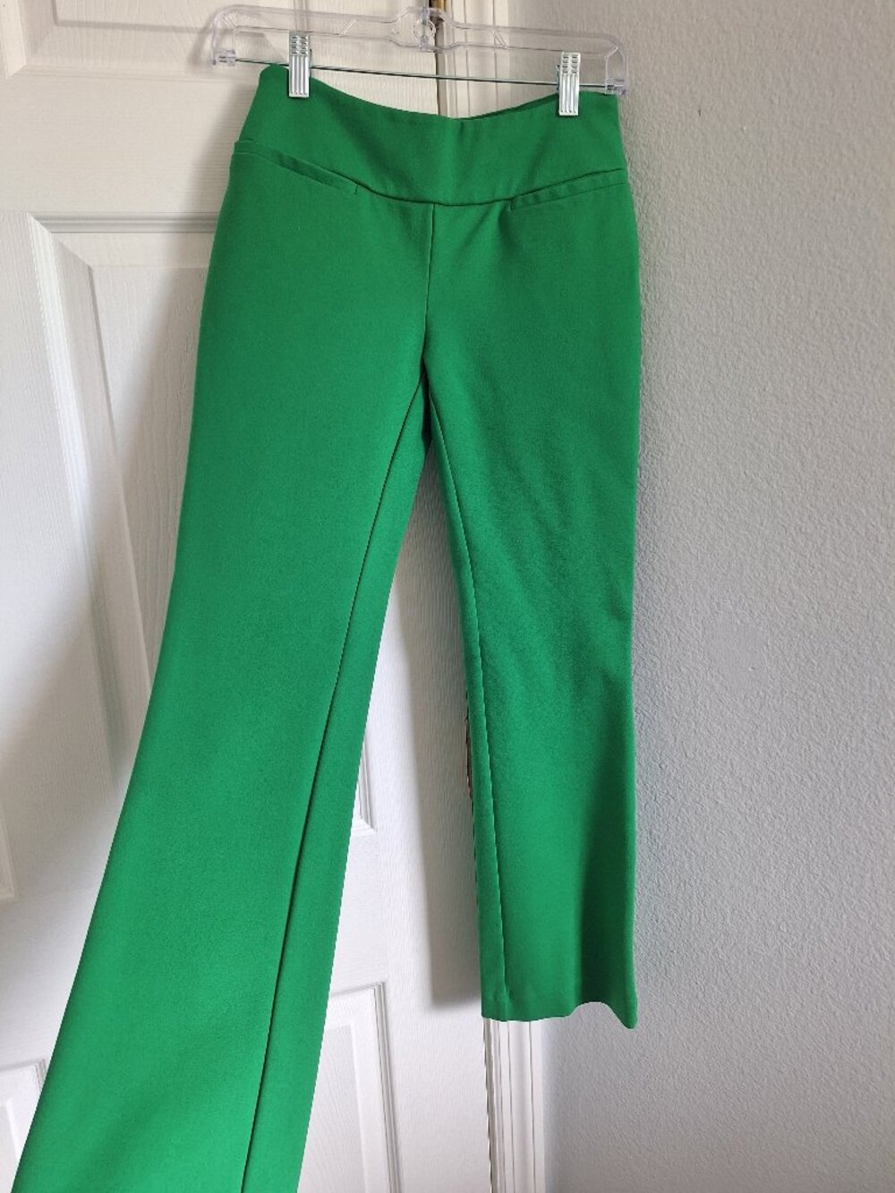New York & Company Super Stretch Kelly Green Pants